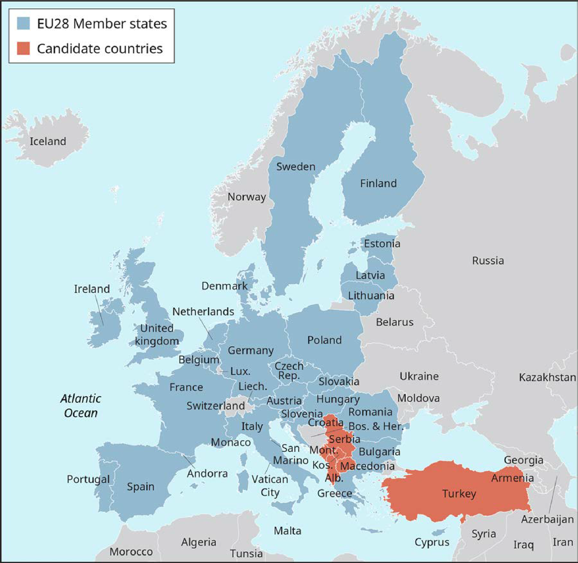 Exhibit 3.2 The European Union Source: Adapted from https://europa.eu/european-union/about-eu/countries/member-countries_en.